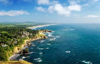 Oregon coast