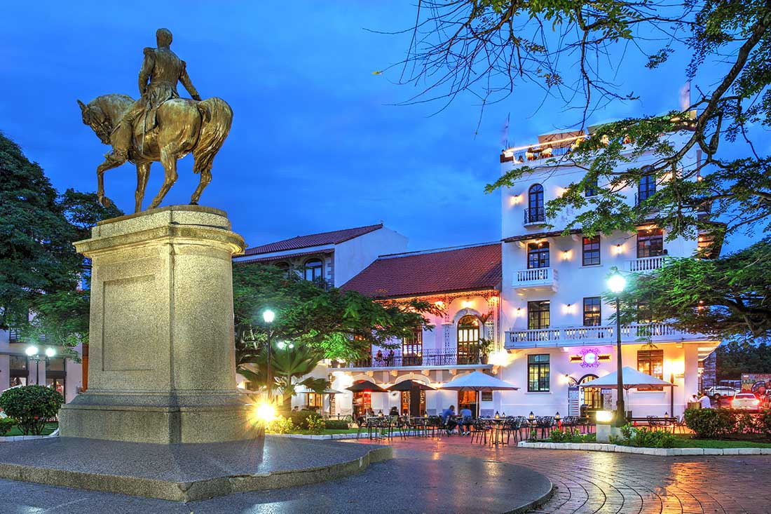 Plaza Herrera Casco Viejo Panama City