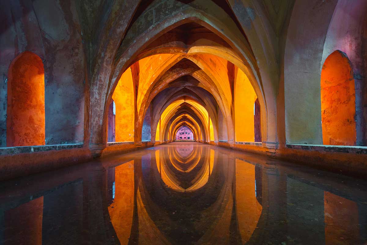 tunnel in Seville Spain